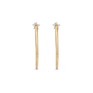 Hammered Hoops Large