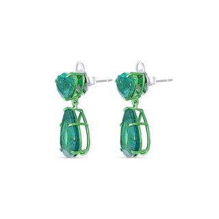 Zambian Emerald Earrings