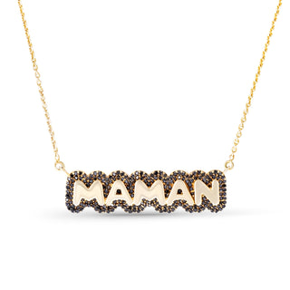 Black Diamond Identity Necklace