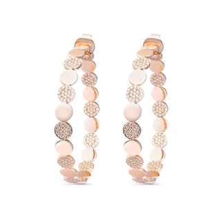 Diamond Disco Hoops
