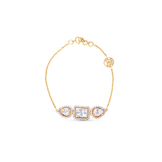 Uncut Diamond Polki Bracelet